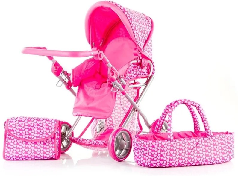 Chipolino - Carucior pentru papusi Gabby sweet hearts