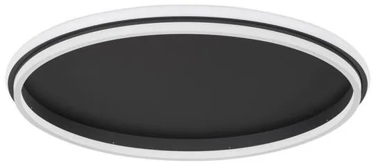 Lustra/Plafoniera LED design modern WILLOW Black 60cm