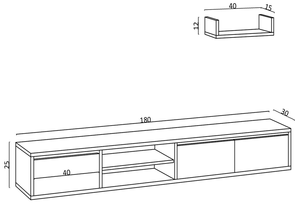 Mobilier living Heika. 1063158