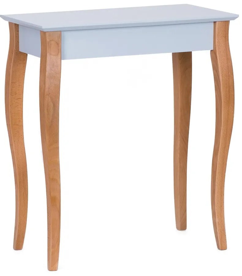 Măsuță Ragaba Console, lungime 65 cm, gri deschis