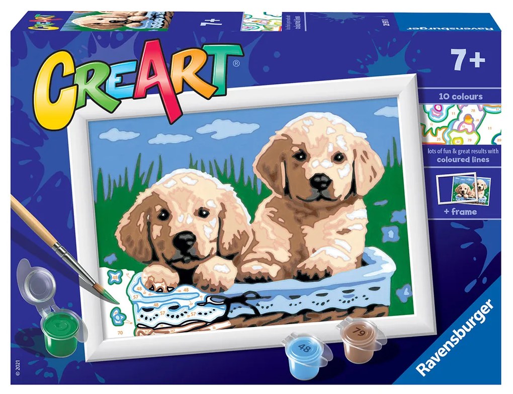 PICTURA PE NUMERE - CATELUSI - RAVENSBURGER (RVSPBN28931)