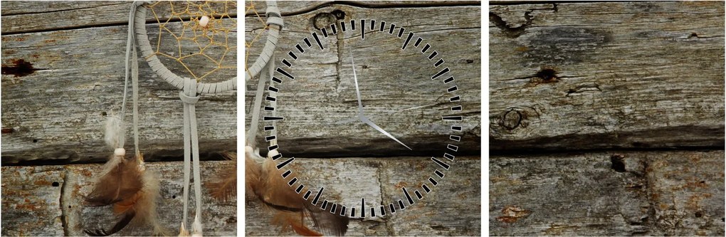 Tablou - Prinzător de vise (cu ceas) (90x30 cm)