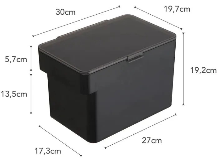 Recipient pentru hrană uscată câine 6 l Tower – YAMAZAKI