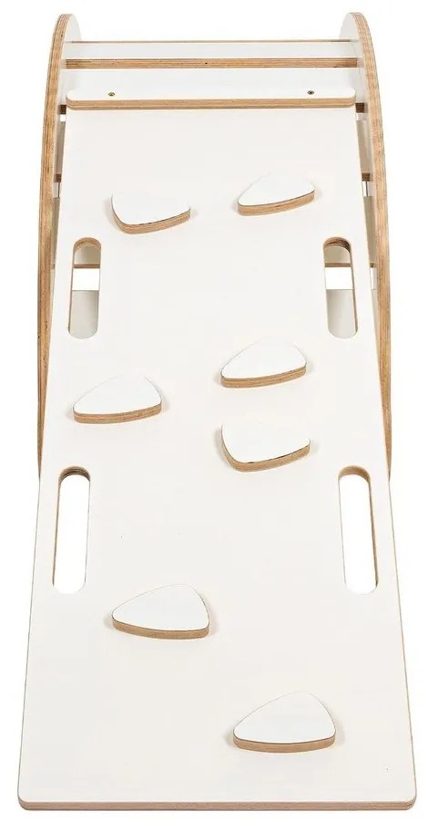 Leagăn alb din lemn de pin 39x75x38 cm Montessori – Meowbaby