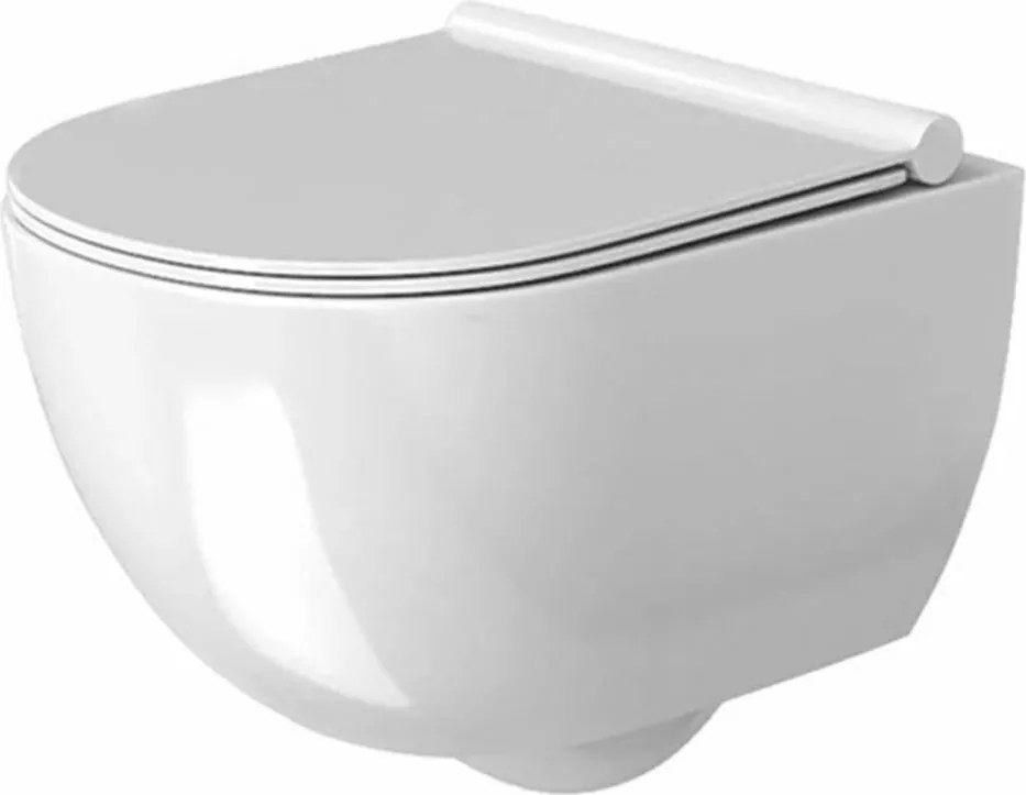 Set vas wc suspendat Rea Carter rimless capac slim softclose