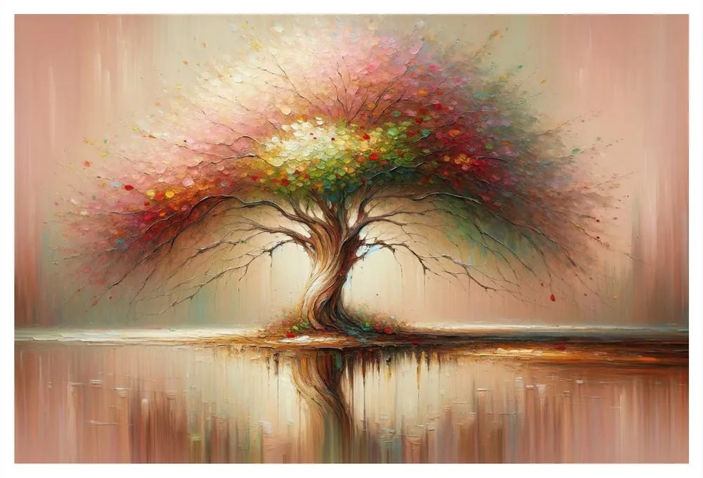 Tablou arborele vieții în culori