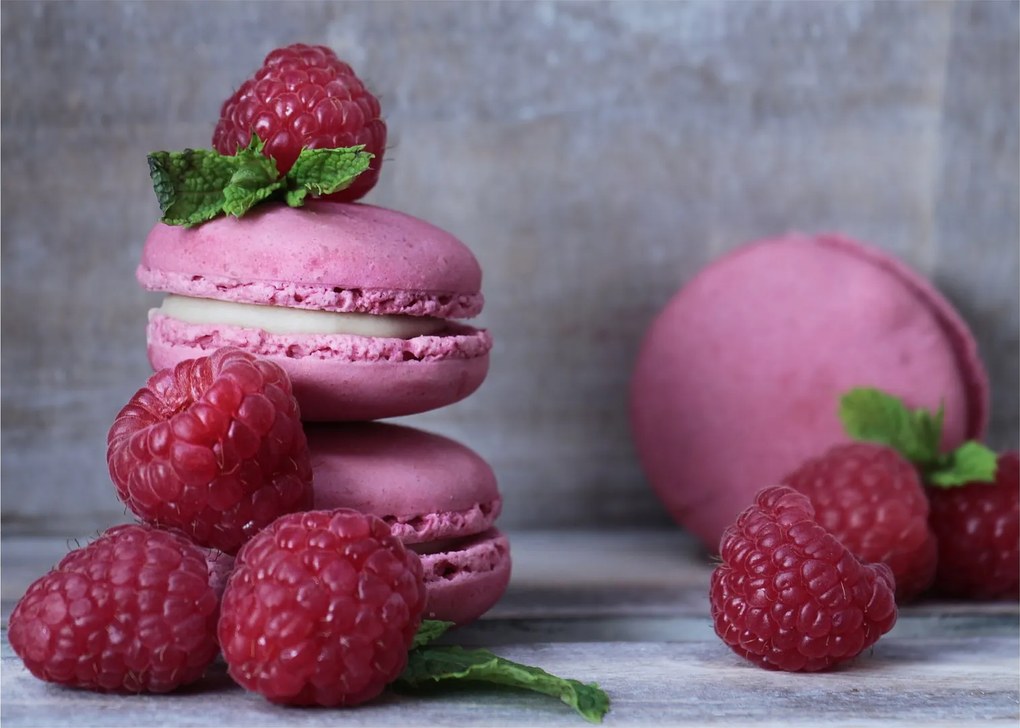Tablou pe sticlă cu macarooni (70x50 cm)