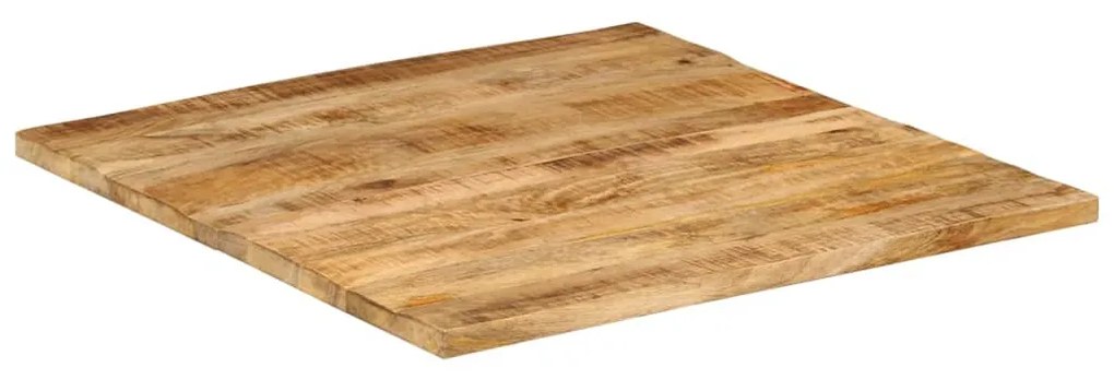 Blat de masa, 25-27 mm, 80x80 cm, lemn masiv de mango