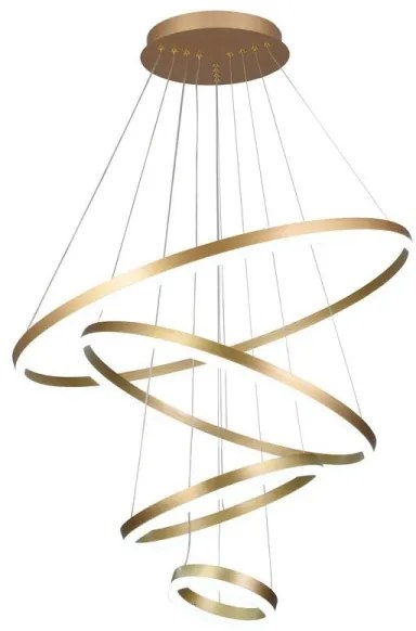 Lustră LED dimabilă pe cablu LED/165W/230V 3000-6500K + telecomandă