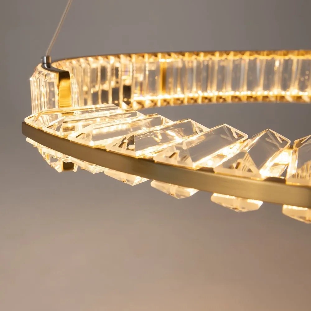 Lustra LED suspendata design modern Krone 62cm, 3000K