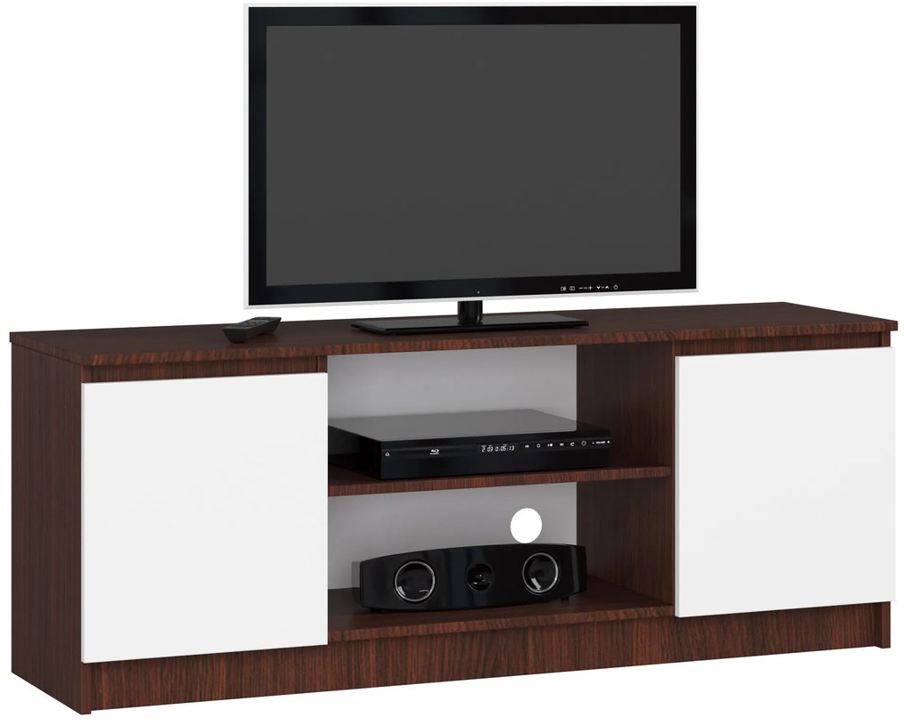Masă TV Dariel (wenge + alb). 1069146