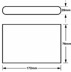 Aplică perete exterior LED FLOW LED/6W/230V IP54 negru