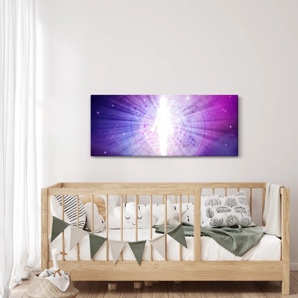 Tablou abstract - Femeie (120x50 cm)