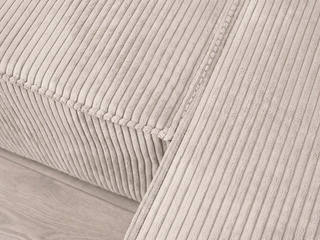 Coltar in forma de U SMART COSARO bej deschis 295x140 cm