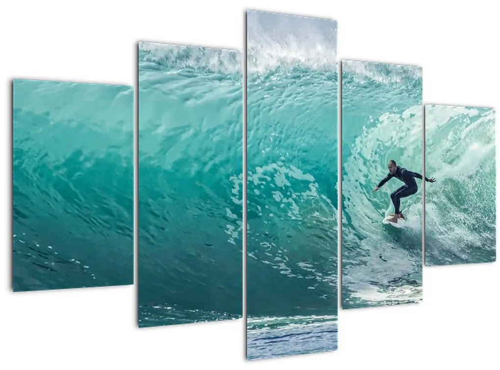 Tablou cu surferi (150x105 cm)