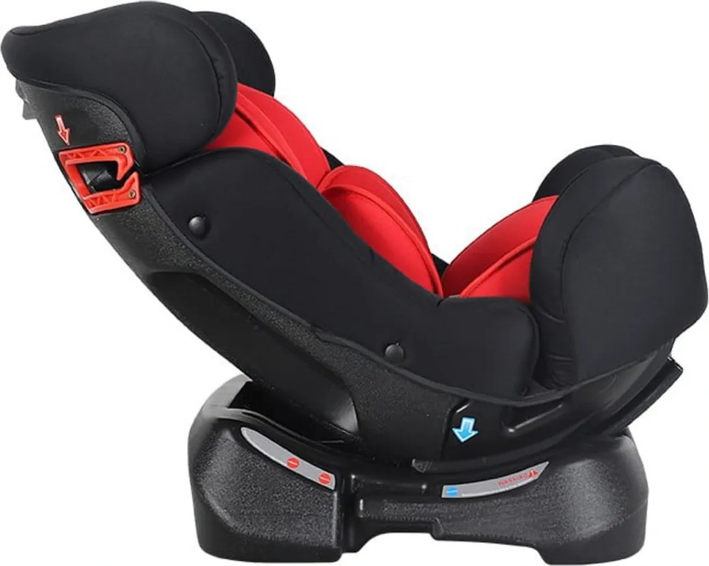 Scaun Auto 2 in 1 pentru copii NOVOKIDS™ Safety 5000, Transformabil in scoica auto, 0-25 kg, Spatar reglabil, Omologare R-129 i-Size, Centura de