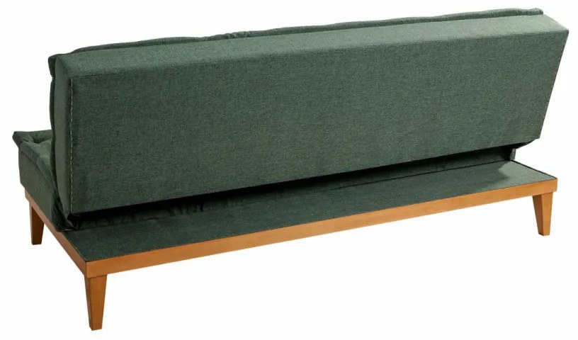 Set Canapea si Fotoliu, Lemn Solid, Fuoco, 2 Piese, Verde