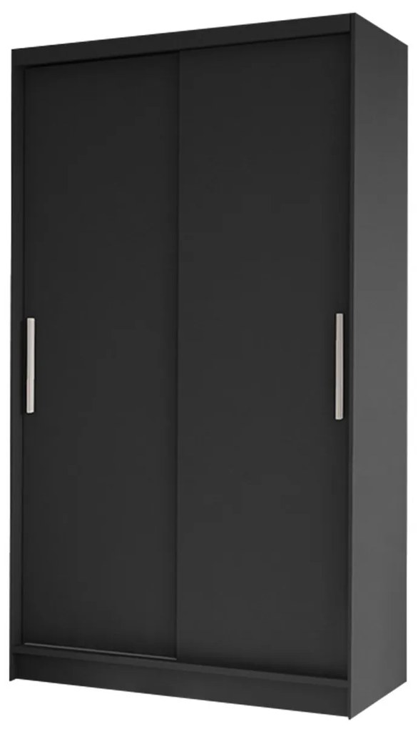 Dulap de haine Keira I (Negru + Alb). 1060170