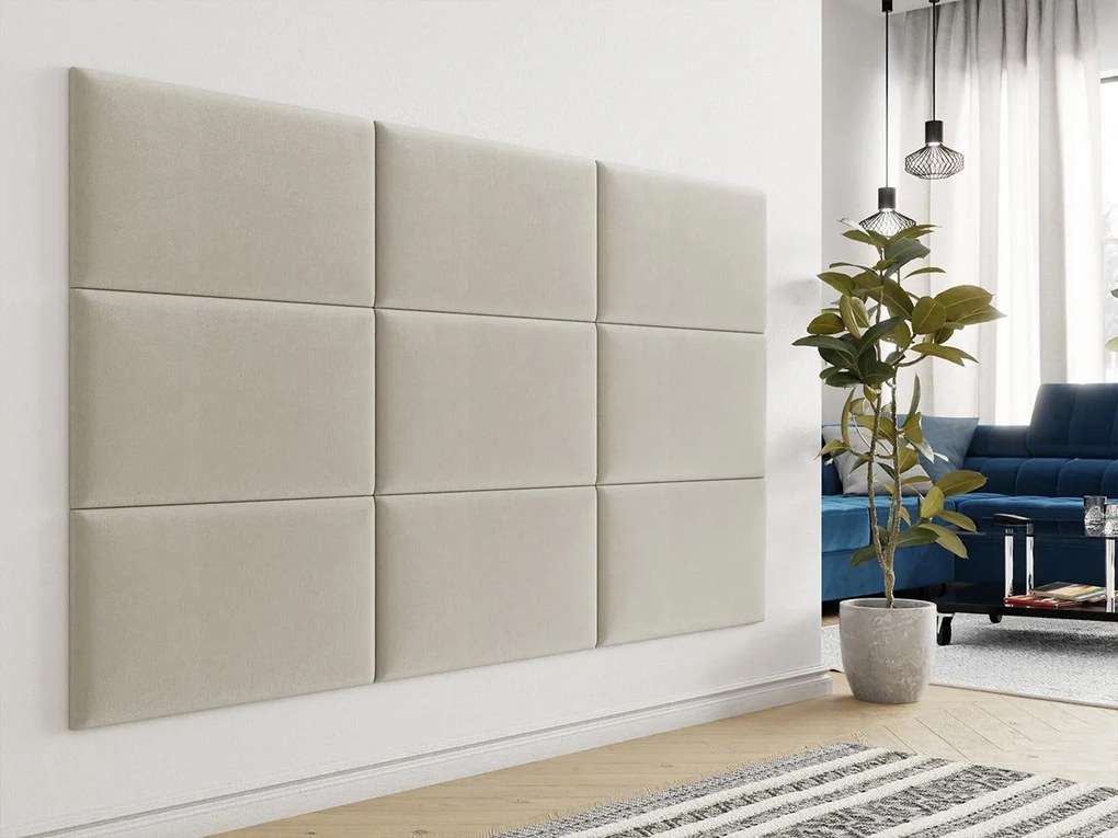 Panou de perete tapițat Pazara 70x40 (manila 02). Promo -18%. 1054354