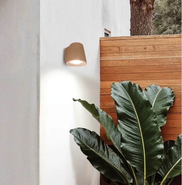 Aplica de perete KIARA 1xGU10/10W/230V, maro