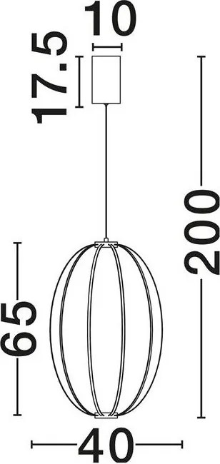 Lustra suspendata moderna LED CCT BREA