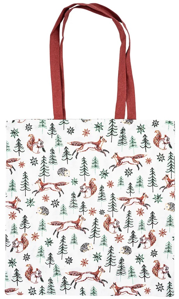 Sacoșă de cumpărături Home Elements Vulpea, 40 x 42 cm