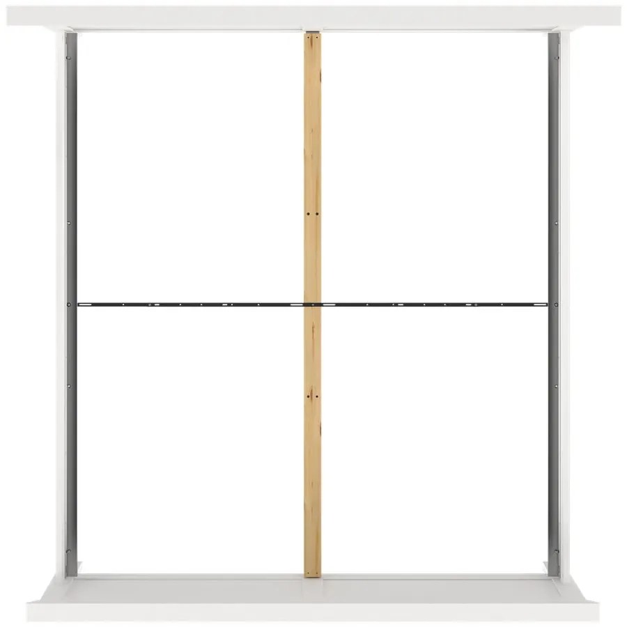 Pat matrimonial alb 160x200 cm Paris – Tvilum