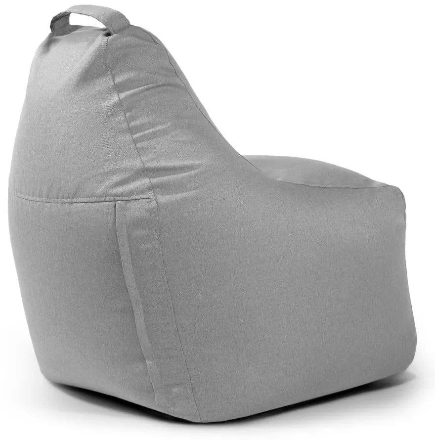 Fotoliu bean bag gri deschis Play Amuse – SLOWDOWN