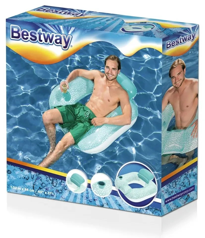 Scaun gonflabil Bestway, 102 x 94 cm