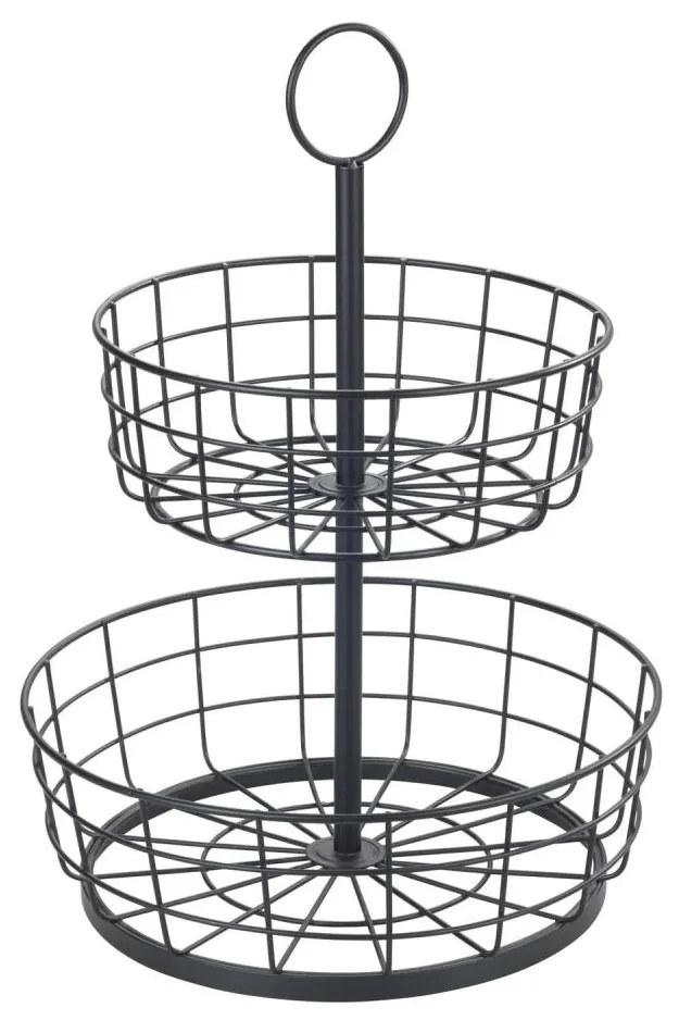 WENKO 88740800 - Coș LOFT 28x39 cm, negru