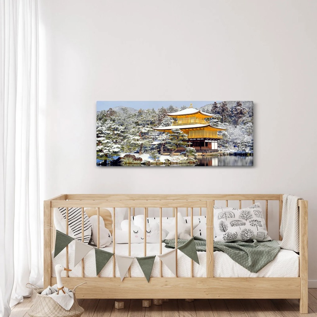Tablou - Kinkakuji, Japonia (120x50 cm)