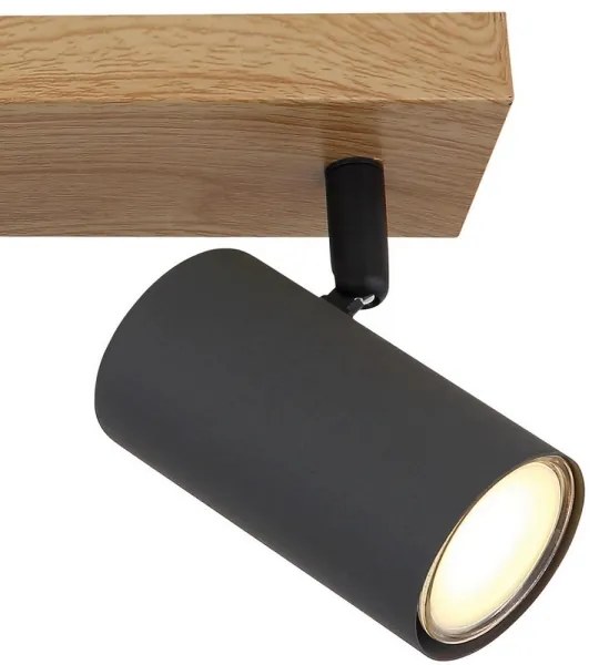 Spot ROBBY 3xGU10/35W/230V gri/maro Globo 57911-3G