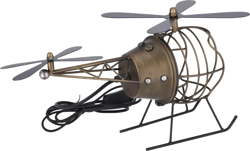 Lampa de masa Stil Industrial Elicopter L 40 cm