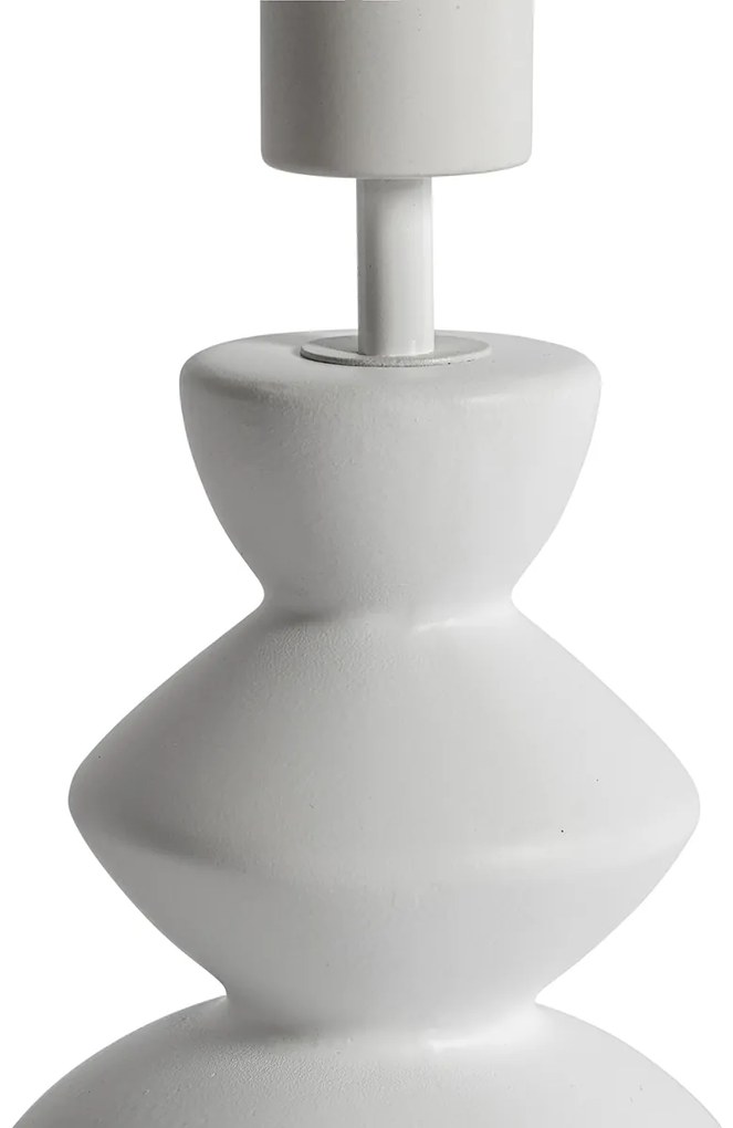 Lampă de masă de design din ceramică albă 15 cm fără abajur - Alisia