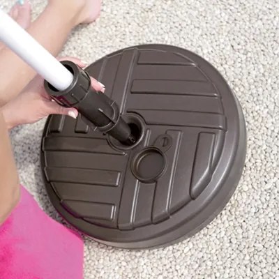 Suport de umbrelă, diametru 39 cm, maro