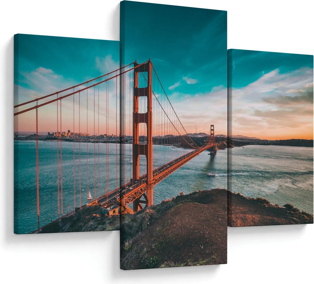 Tablou - Golden Gate, San Francisco (90x60 cm)