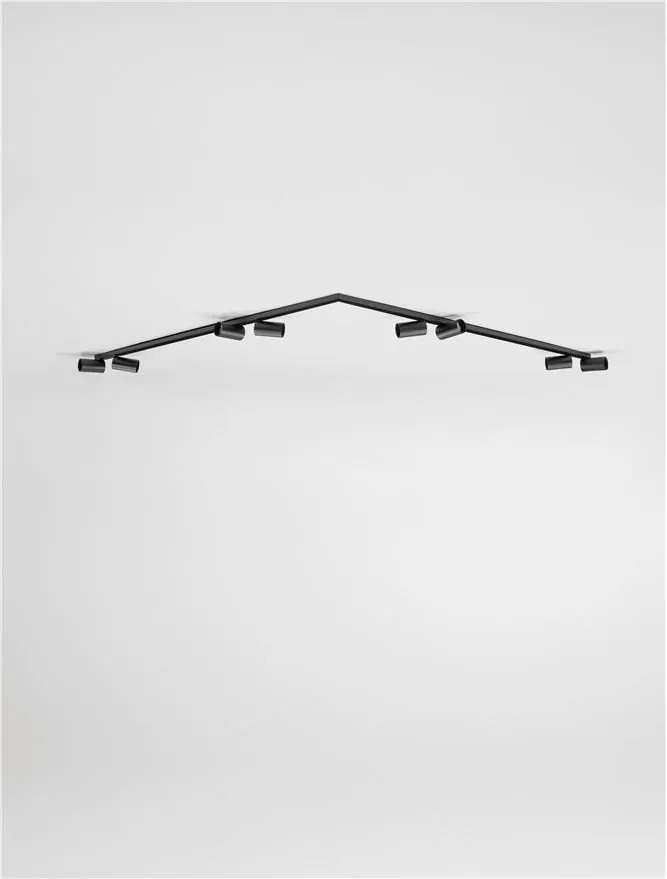 Lustra cu 8 Spoturi directionabile stil minimalist OSO, NVL-9030918