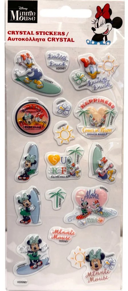 Disney Minnie Elements Autocolant Aloha bubble
