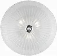 Plafoniera Ideal Lux Shell PL3, 3x60W, 40x12cm, transparent