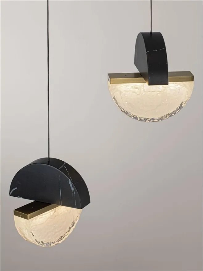 Lustra decorativa cu 3 pendule LED 2700K DORIN