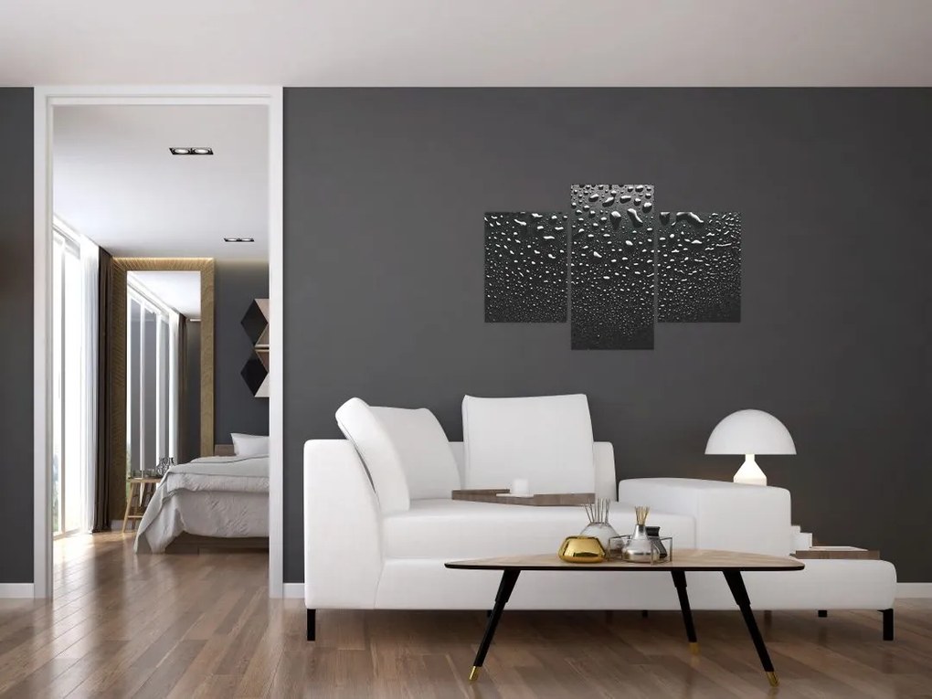 Tabloul cu picături de apă (90x60 cm)