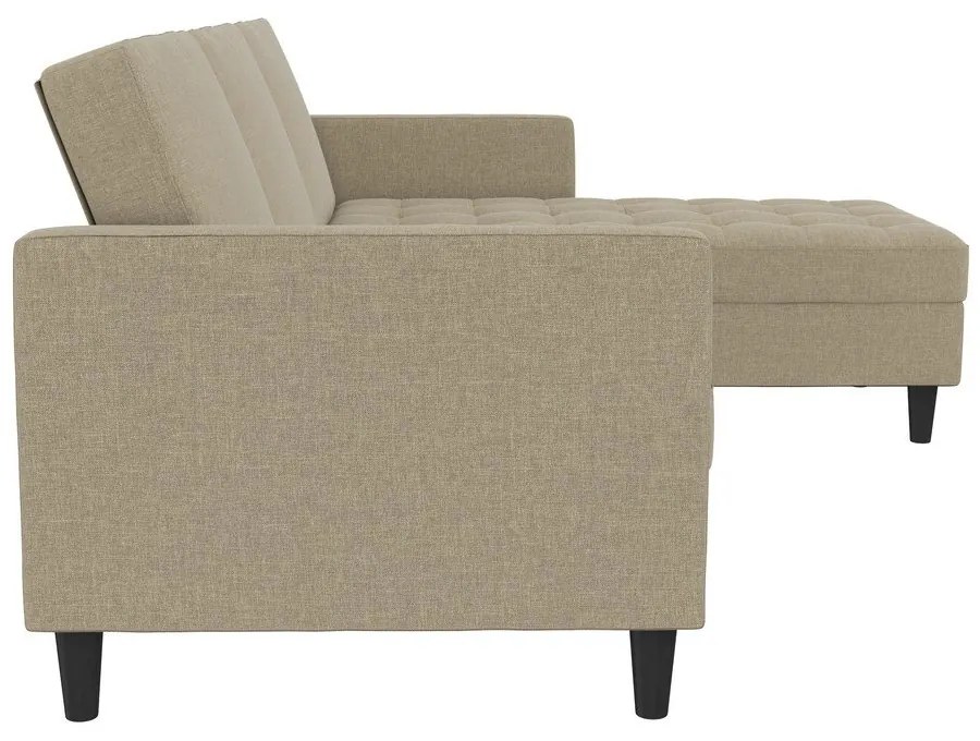 Colțar bej extensibil Presley – Støraa