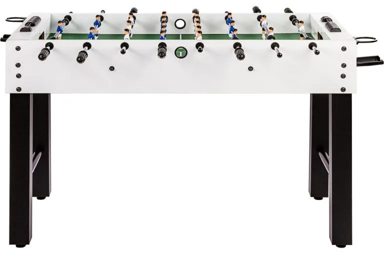 Masă de Fotbal Glasgow - 121x101x79 cm, alb