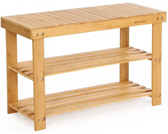 Organizator Pantofi Bamboo 1, 70 x 28 x 45 cm