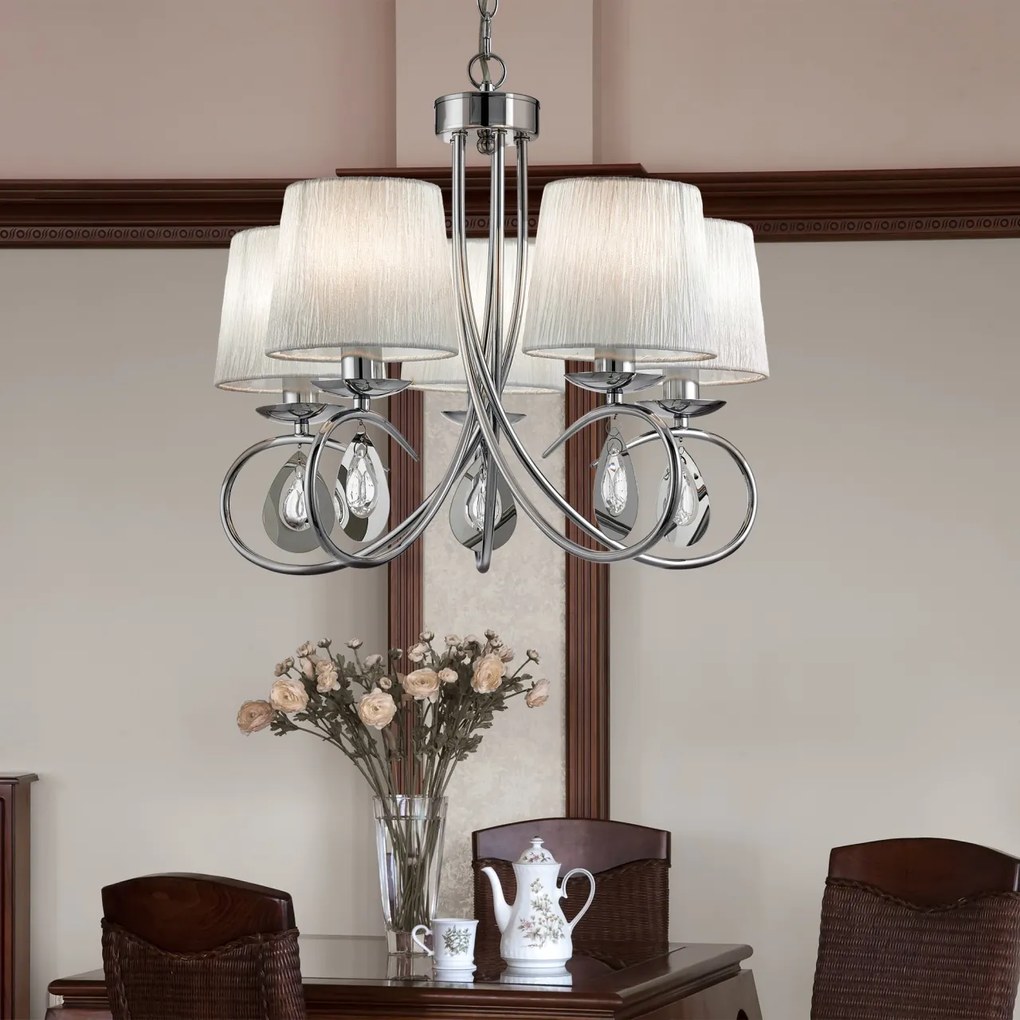 Candelabru elegant design modern Angelique 5L 1025-5CC SRT