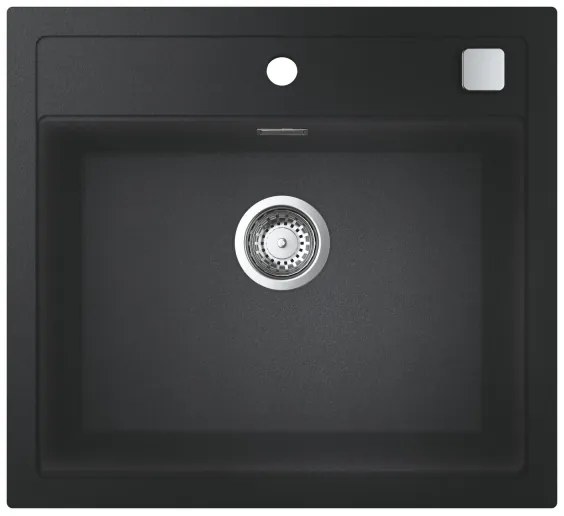 GROHE 31651AP0 - Chiuvetă de bucătărie K700, 560 × 510 mm, granit, negru