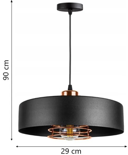 Lustră pe cablu VEST 1xE27/60W/230V