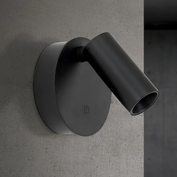 Orion - Lampă reîncărcabilă LED LUXY, cu dimmer, 1W/5V, 2200 mAh, 2700/3000/4000K, negru