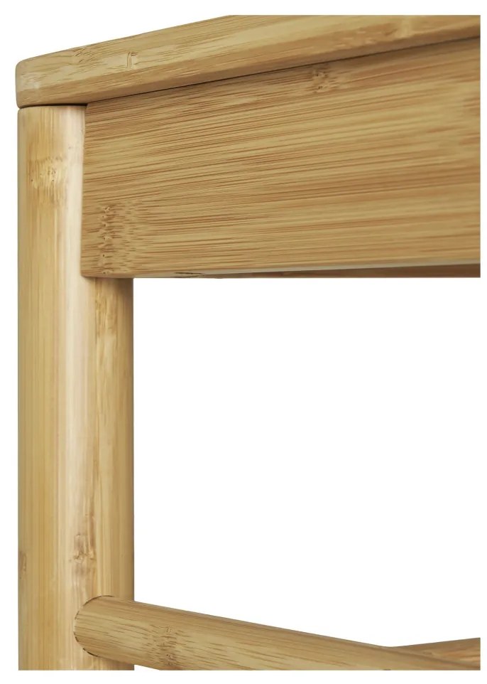 Dulap de haine Amber cu scaun din răchită, bambus, natural