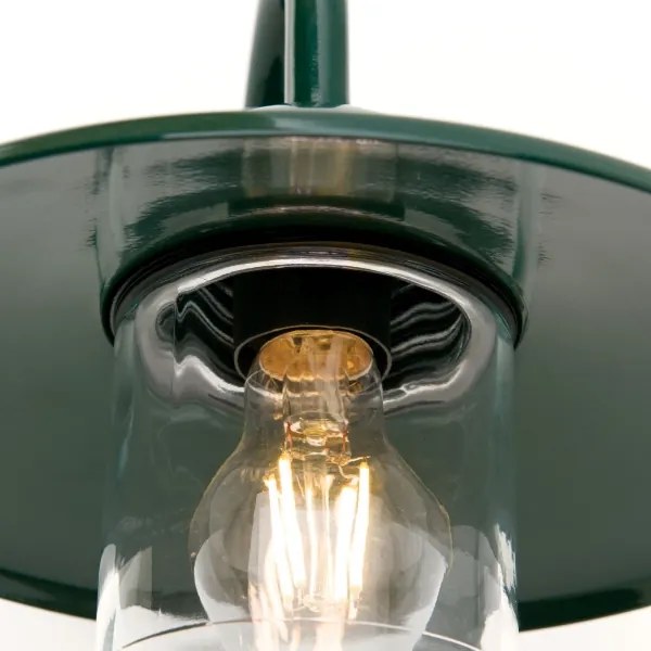 Lampă de perete de exterior Orion AL 11-1313 EDWARD 1xE27/60W/230V IP44 verde